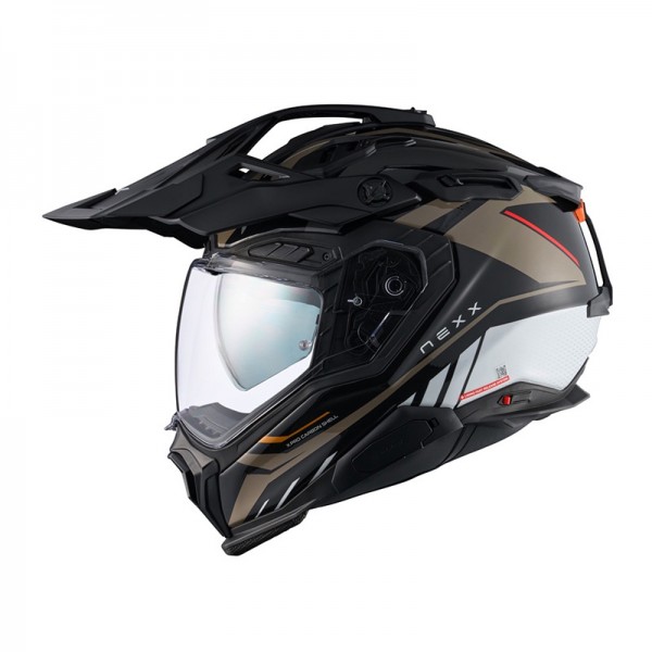 NEXX X.WED3 GOBI SAND WHITE HELMET