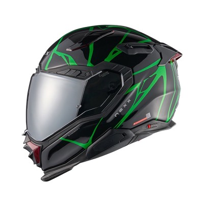 NEXX X.WST3 B-SIDE BLACK GREEN HELMET
