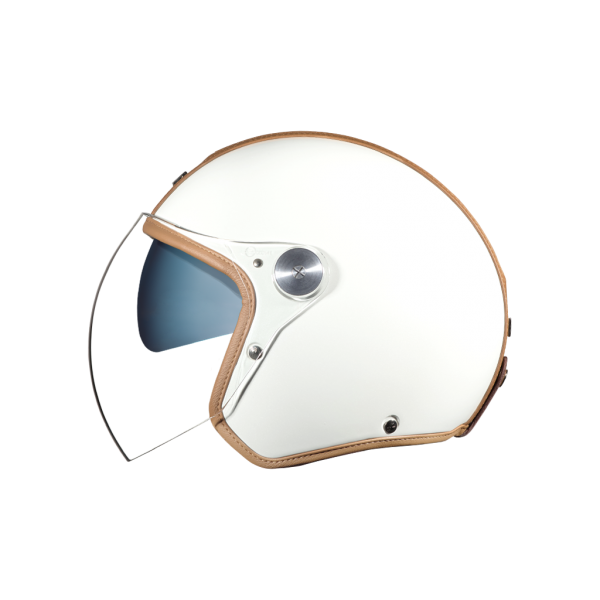 NEXX X.G30 GROOVY WHITE CAMEL HELMET