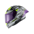 NEXX X.R3R GLITCH RACER WHITE NEON HELMET