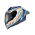 NEXX X.R3R OUT-BRAKE WHITE BLUE HELMET