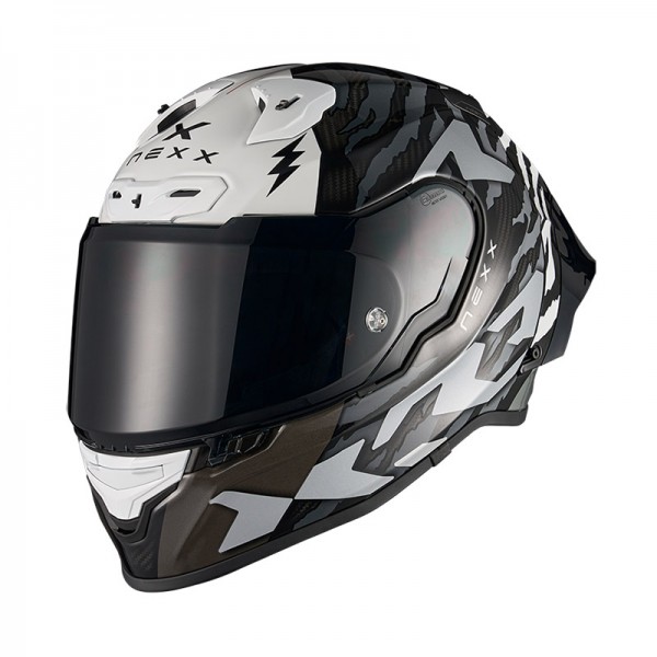 NEXX X.R3R ZIGER BLACK GREY HELMET