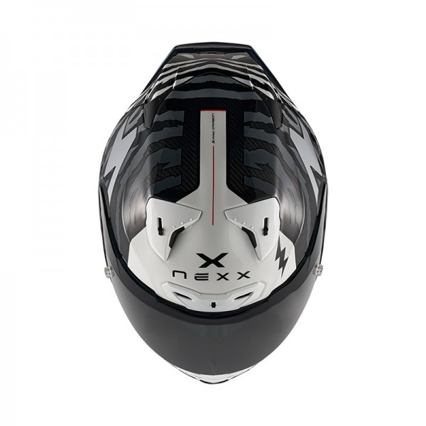 NEXX X.R3R ZIGER BLACK GREY HELMET