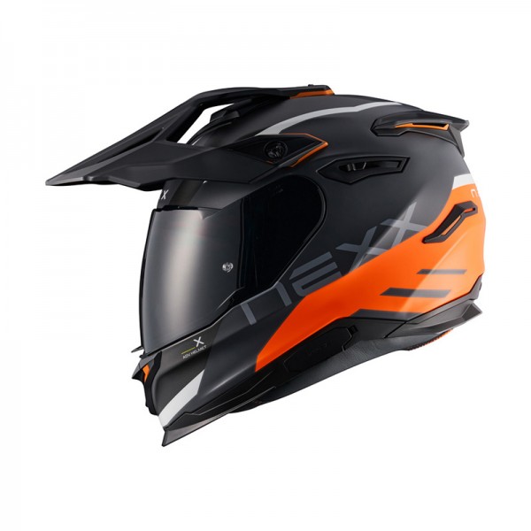 NEXX Y.TRAVL QUEST ORANGE MATT HELMET