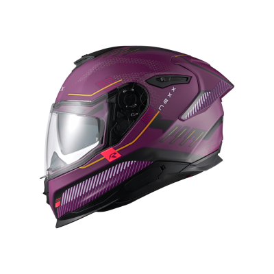 NEXX Y.100R BARON AUBERGINE MT HELMET