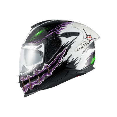 NEXX Y.100R NIGHT RIDER WHITE HELMET