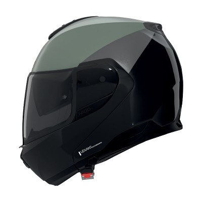 NOLAN N100.6 VERNICIATURA SPECIALE GREEN BLACK HELMET