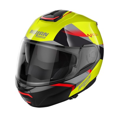 NOLAN N100.6 PALOMA N-COM YELLOW MODULAR HELMET