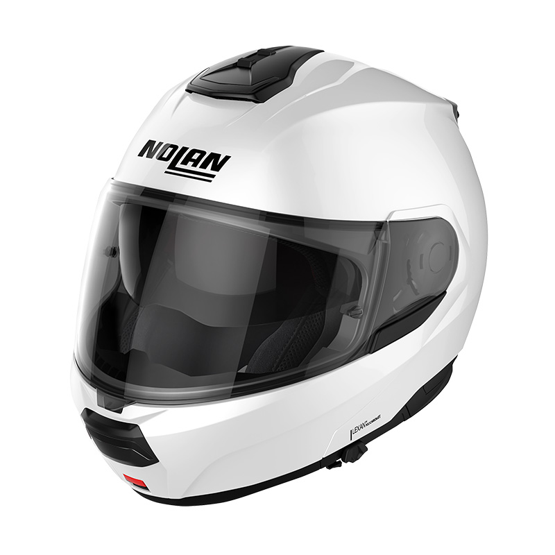 Nolan N100.6 Special N-Com White Helmet