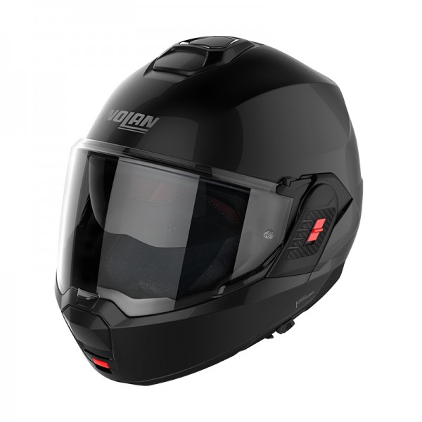 NOLAN N120.1 CLASSIC N-COM BLACK HELMET