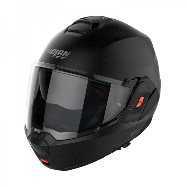NOLAN N120.1 SPECIAL N-COM BLACK GRAPHITE HELMET