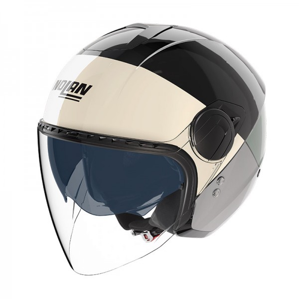 NOLAN N20.2 VISOR BLOCCO BLACK AVORIO HELMET
