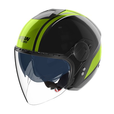 NOLAN N20.2 VISOR DOLCE VITA BLACK GREEN HELMET