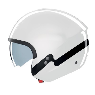 NOLAN N20.2 ZEFIRO WHITE BLACK HELMET