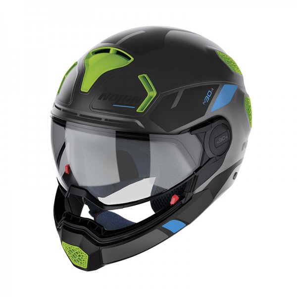 Nolan N30-4 Tp Blazer Green Helmet
