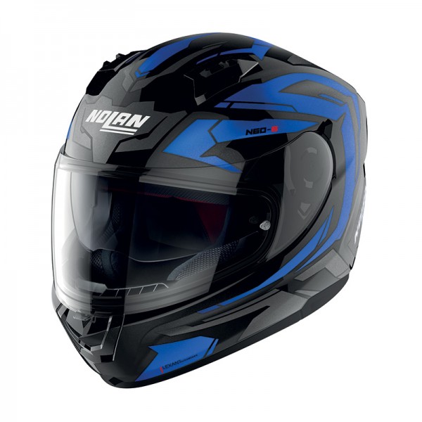 Nolan N60-6 Anchor N-Com Blue Black Helmet