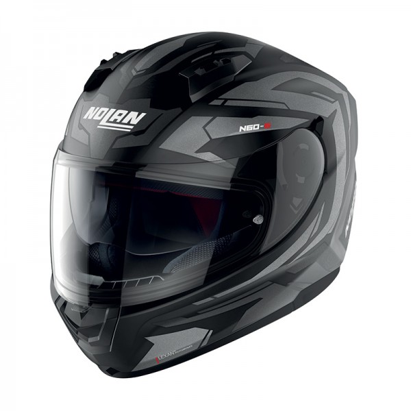 Nolan N60.6 Anchor N-Com Gray Matt Black Helmet