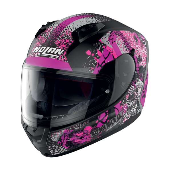 Nolan N60.6 Eufor N-Com Pink Black Helmet