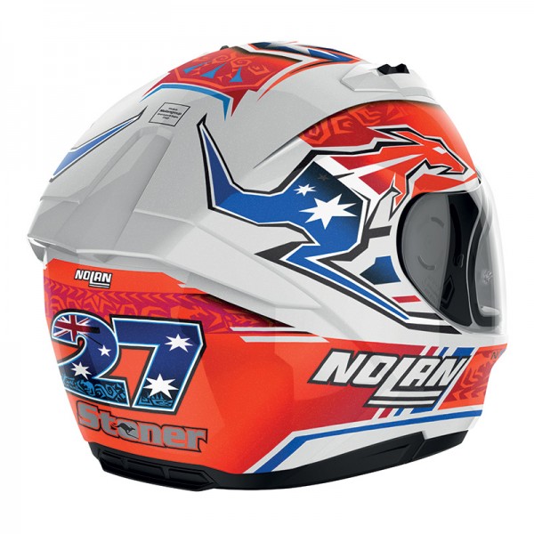 Nolan N60-6 Gemini Replica Casey Stoner White Helmet