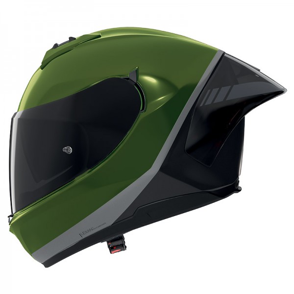 NOLAN N60.6 SPORT VERNICIATURA SPECIALE GREEN BLACK HELMET
