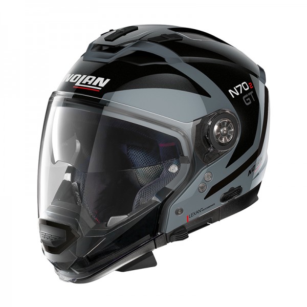 Nolan N70.2 Gt Glaring N-Com Slate Grey Helmet