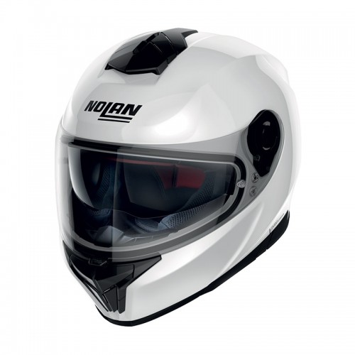 Nolan N80-8 Special N-com Pure White Helmet