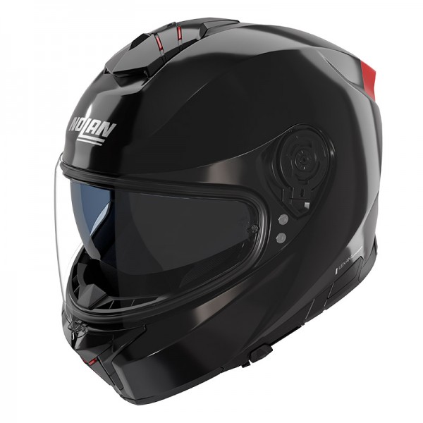 NOLAN N80.8 CLASSICO NOBILE BLACK RED HELMET