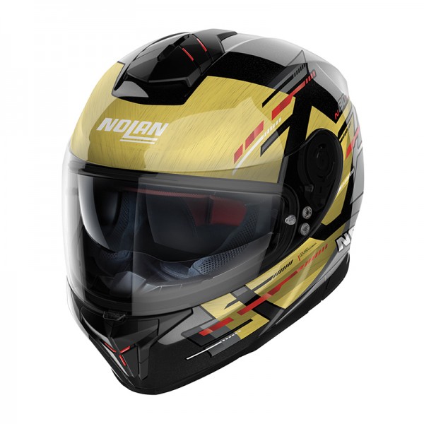 Nolan N80.8 Meteor N-Com Gold Helmet