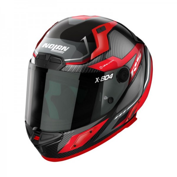 NOLAN X-804 RS ULTRA CARBON MAVEN RED HELMET