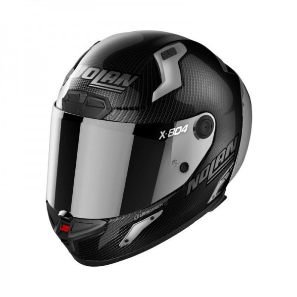 NOLAN X-804 RS ULTRA CARBON SILVER EDITION  HELMET
