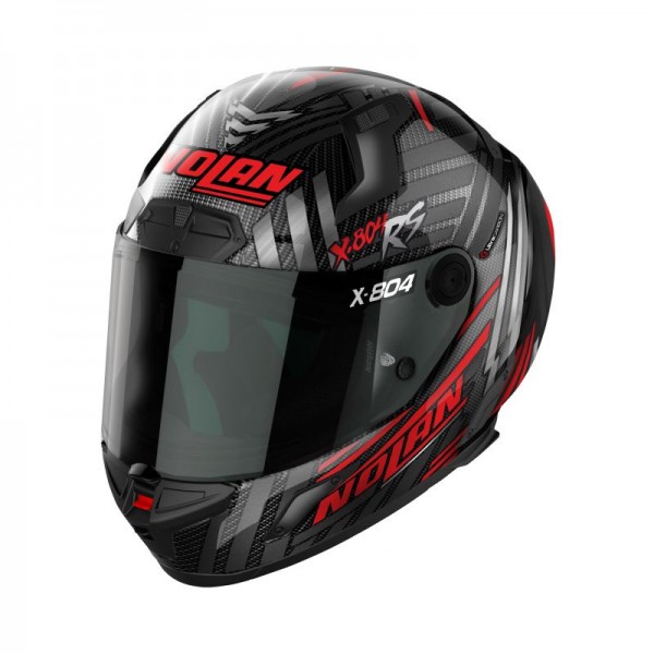 NOLAN X-804 RS ULTRA CARBON SPECTRE RED HELMET