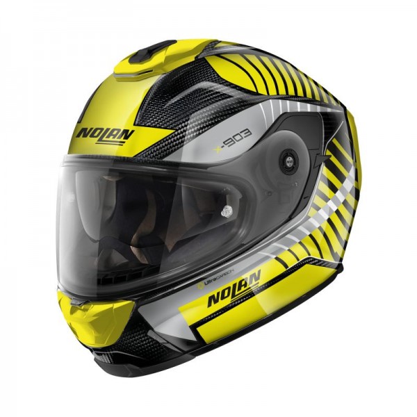 NOLAN X-903 ULTRA CARBON STARLIGHT YELLOW HELMET