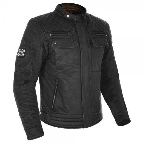 OXFORD HARDY WAX BLACK JACKET