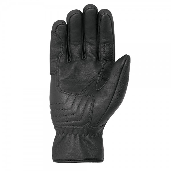 OXFORD HOLBEACH SHORT LEATHER BLACK GLOVES