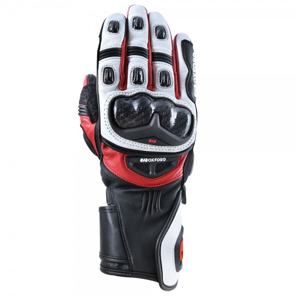 OXFORD RP-2R WHITE BLACK & RED GLOVES