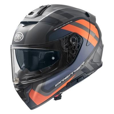 PREMIER DEVIL FZ 93 BM ORANGE BLACK HELMET