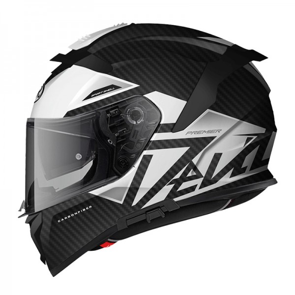 PREMIER DEVIL CARBON 22.06 MN 8 WHITE HELMET