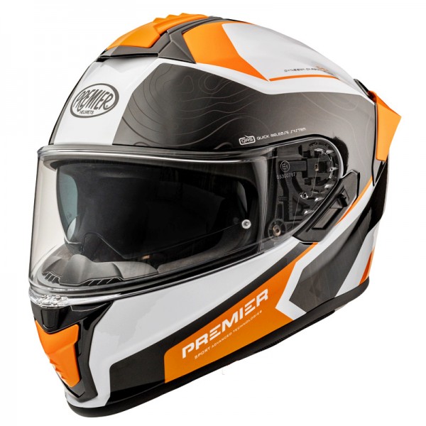 PREMIER EVOLUZIONE DK 93 ORANGE HELMET