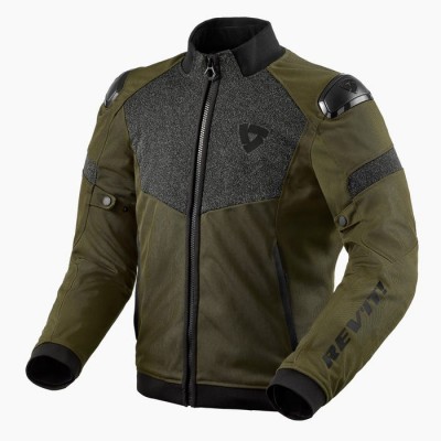 Revit Action H2O Black-Dark Green Jacket