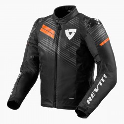 Revit Apex H2O Black-Neon Orange Jacket
