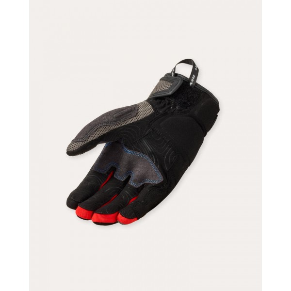 REVIT CAVERN GREY-RED GLOVES