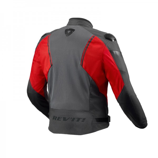 REVIT CONTROL AIR H2O GREY RED JACKET