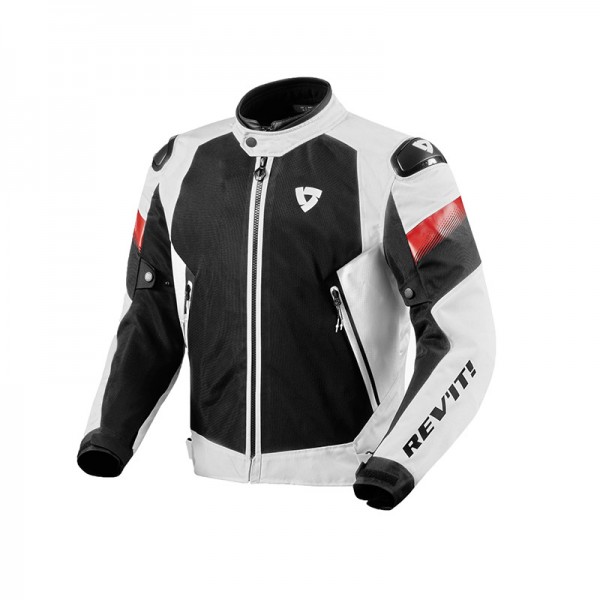 REVIT CONTROL AIR H2O WHITE BLACK JACKET