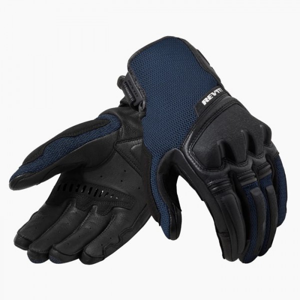 Revit Duty Black-Blue Gloves