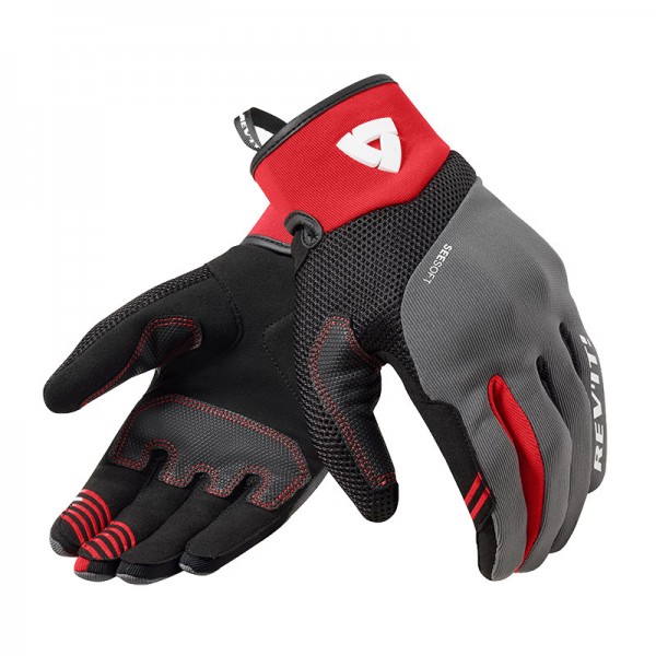 REVIT ENDO GREY RED GLOVES