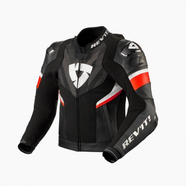 REVIT HYPERSPEED 2 PRO BLACK-NEON RED JACKET