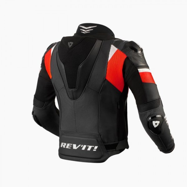 REVIT HYPERSPEED 2 PRO BLACK-NEON RED JACKET