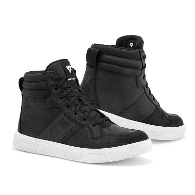 REVIT KICK BLACK WHITE SHOES