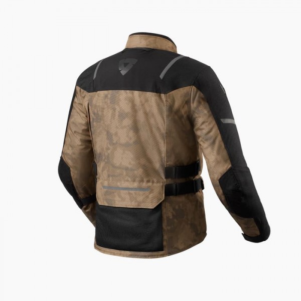 REVIT OFFTRACK 2 H2O BLACK-BROWN JACKET