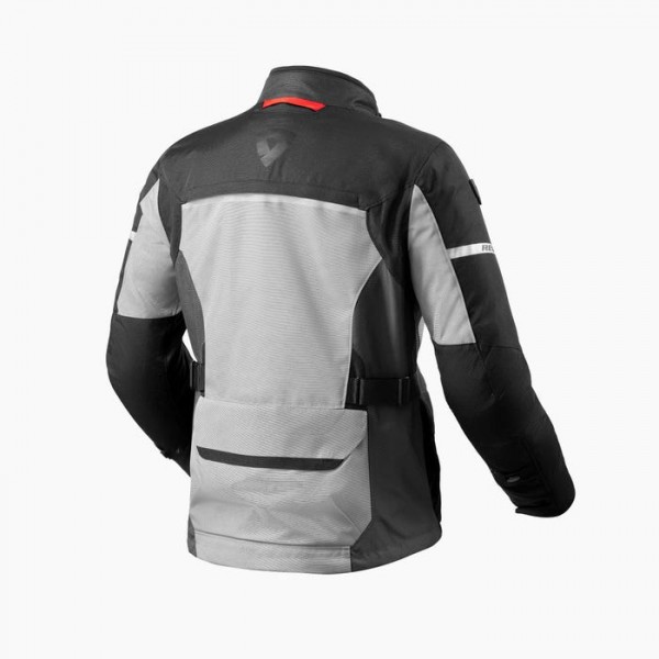 REVIT OUTBACK 4 H2O SILVER-BLACK JACKET